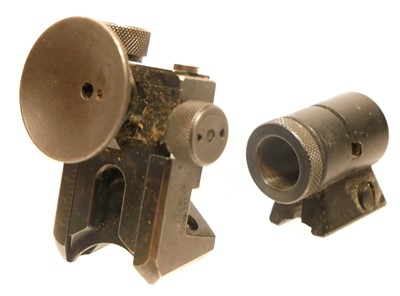 Lot Parker Hale model 7 aperture rear sight and...