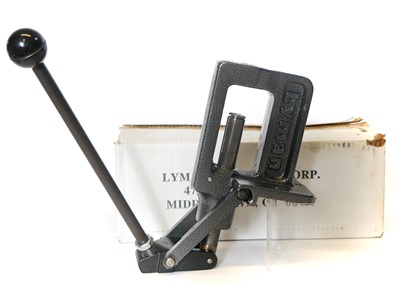 Lot Lyman Crusher single stage press in box, with...