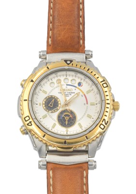 Lot 260 - A Seiko Yacht Quartz Timer sports 200 series wristwatch