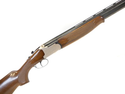 Lot Lanber 12 bore over and under shotgun, serial...