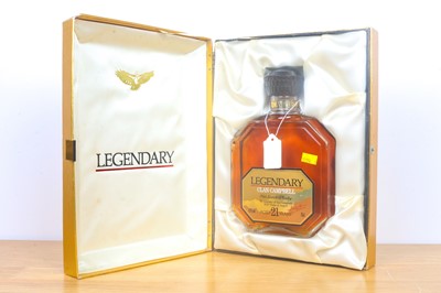 Lot 108 - One bottle Clan Campbell “Legendary” Old Scotch Whisky Aged 2