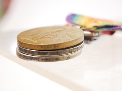 Lot George V Royal Naval General Service Medal and...