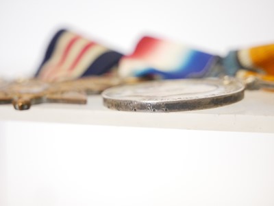 Lot George V WWI Military Medal and Trio Awarded...