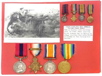 Lot George V WWI Distinguished Conduct Medal, Mons...