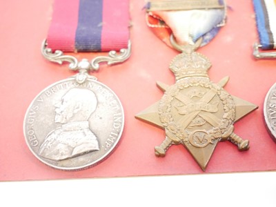 Lot George V WWI Distinguished Conduct Medal, Mons...