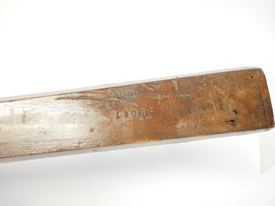 Lot Indian matchlock musket, approximately 28bore,...