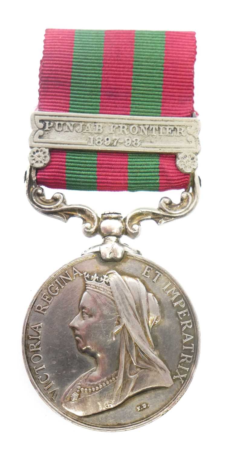 Lot Victorian India 1895 Medal with 'Punjab...
