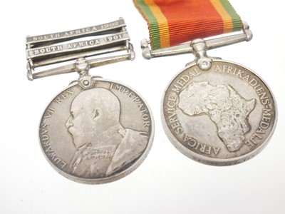 Lot 36 - Edward VII King's South Africa Medal with...