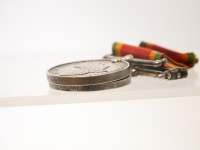 Lot 36 - Edward VII King's South Africa Medal with...