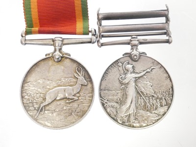 Lot 36 - Edward VII King's South Africa Medal with...