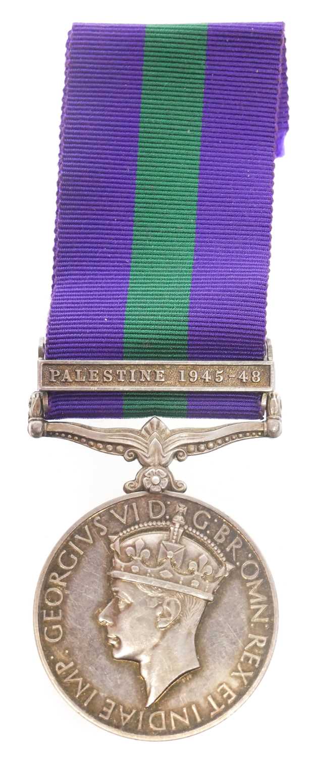 Lot 37 - George VI General Service Medal with...
