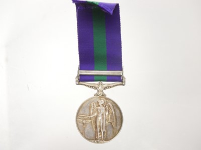 Lot 37 - George VI General Service Medal with...