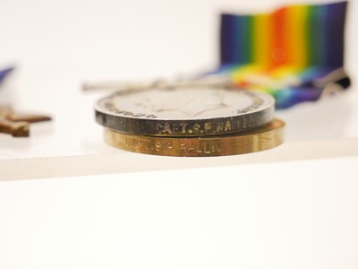 Lot WWI 1914-15 Star, War and Victory Medal Trio...