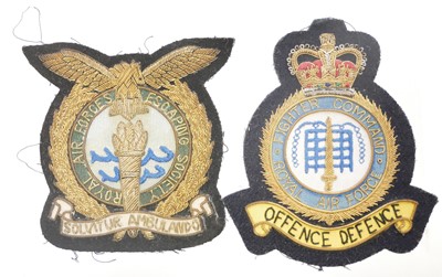 Lot Royal Air Forces Escaping Society Bullion Work...