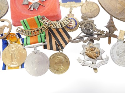Lot 33 - Collection of various military campaign medals...