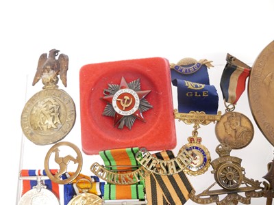 Lot 33 - Collection of various military campaign medals...