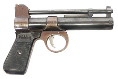 Lot Webley and Scott Junior .177 air pistol,...