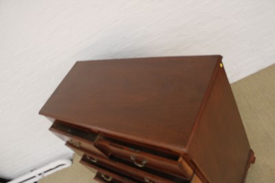 Lot 236 - A 19th Century Mahogany Chest of Five Drawers