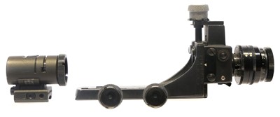 Lot Anschutz 1819 aperture rear sight and tunnel...