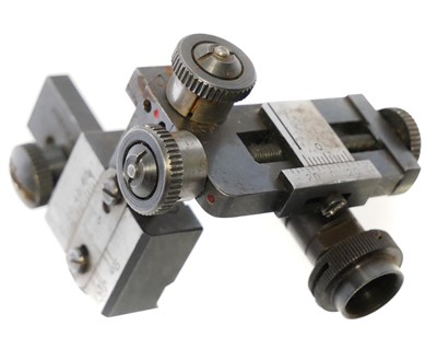 Lot Precision rear aperture sight, previously...