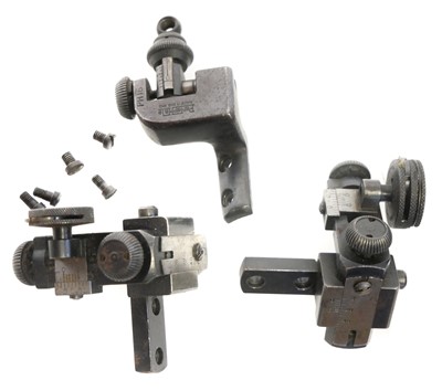 Lot Three Parker Hale rear sights, PH16 and two PH17.