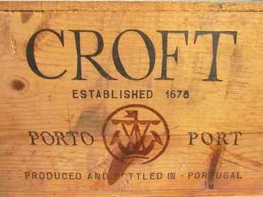 Lot 23 - 12 bottles in OWC Croft’s Quinta da Roeda Vintage Port 1997