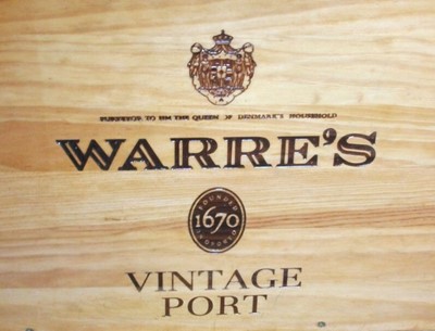 Lot 43 - 12 bottles in OWC Warre’s Vintage Port 1994
