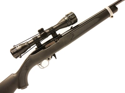 Lot Ruger 10-22 .22lr semi auto rifle, serial...