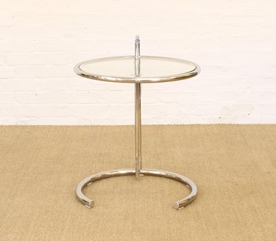 Lot Height Adjustable "E1027" Occasional Table