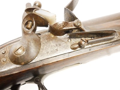 Lot Volunteer flintlock .750 Brown Bess musket by...