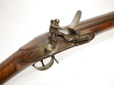 Lot Volunteer flintlock .750 Brown Bess musket by...