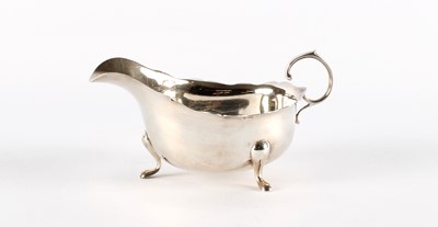 Lot 50 - A George V Silver Sauce Boat