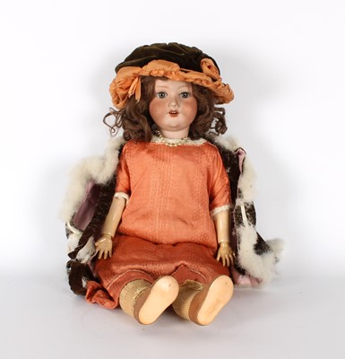 Lot An Early 20th Century Bisque Head Doll by Armand Marseille
