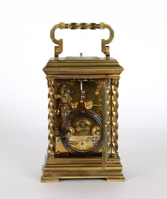 Lot A Fine 19th Century Carriage Clock Retailed by Cesare Schepers of Florence