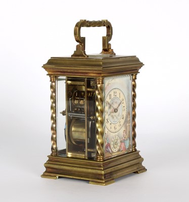 Lot A Fine 19th Century Carriage Clock Retailed by Cesare Schepers of Florence