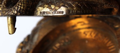 Lot A Victorian Combination Desktop Thermometer, Compass and Inkwell