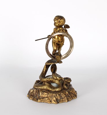 Lot A Victorian Combination Desktop Thermometer, Compass and Inkwell