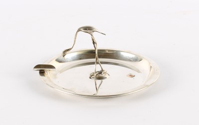 Lot An Italian Football Federation Silver Ashtray