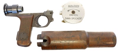 Lot WWII Luftwaffe parachute buckle damaged in use...