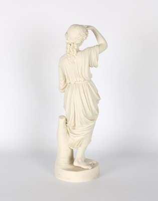 Lot A Tall Victorian Parian Ware Figure Modelled after William Brodie by Copeland