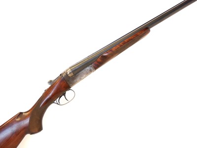 Lot AYA 10 bore side by side shotgun, serial...