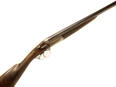 Lot J.D. Dougall 12 bore side by shotgun, serial...