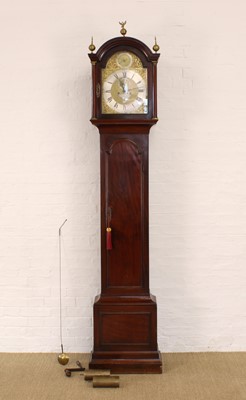 Lot 155 - A George III Mahogany Eight Day Longcase Clock by Edward Tutet of London