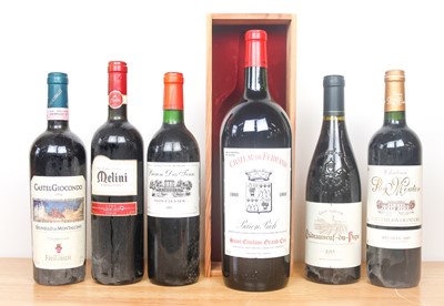 Lot 2 - Six bottles of Mixed wines