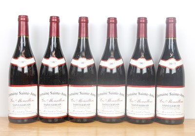 Lot 33 - 6 bottles Domaine Sainte Anne Cotes du Rhone Villages “Les Mourillons” 2007