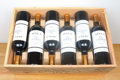 Lot 10 - Twelve bottles “Segla” Margaux