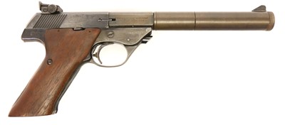 Lot 91 - Deactivated .22 Hi-Standard Supermatic target...