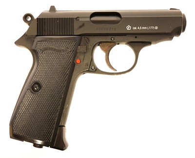 Lot 188 - Walther PPK/S .177 BB CO2 air pistol, serial...