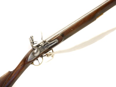 Lot 385 - Indian reproduction flintlock Brown Bess .750...