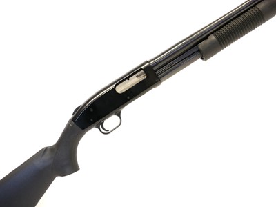 Lot Mossberg 12 bore pump action shotgun, serial...